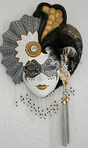 Venetian Masks Italy photo