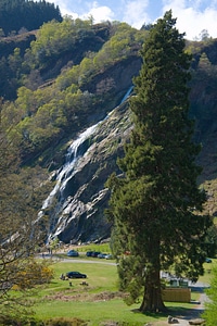 Powerscourt Waterfall, County Wicklow, Ireland photo