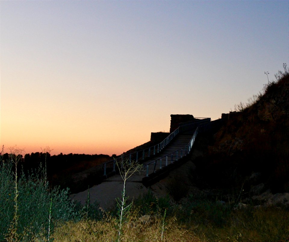 Lachish at night