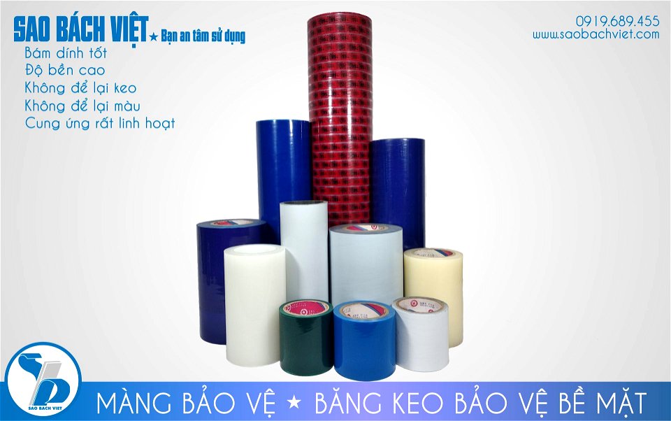 màng bảo vệ - băng keo bảo vệ sao bách việt