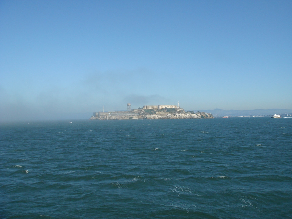 Alcatraz Island as seen from San Francisco