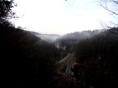 Entlang der Pegnitz Bahnstrecke Nürnberg Cheb photo