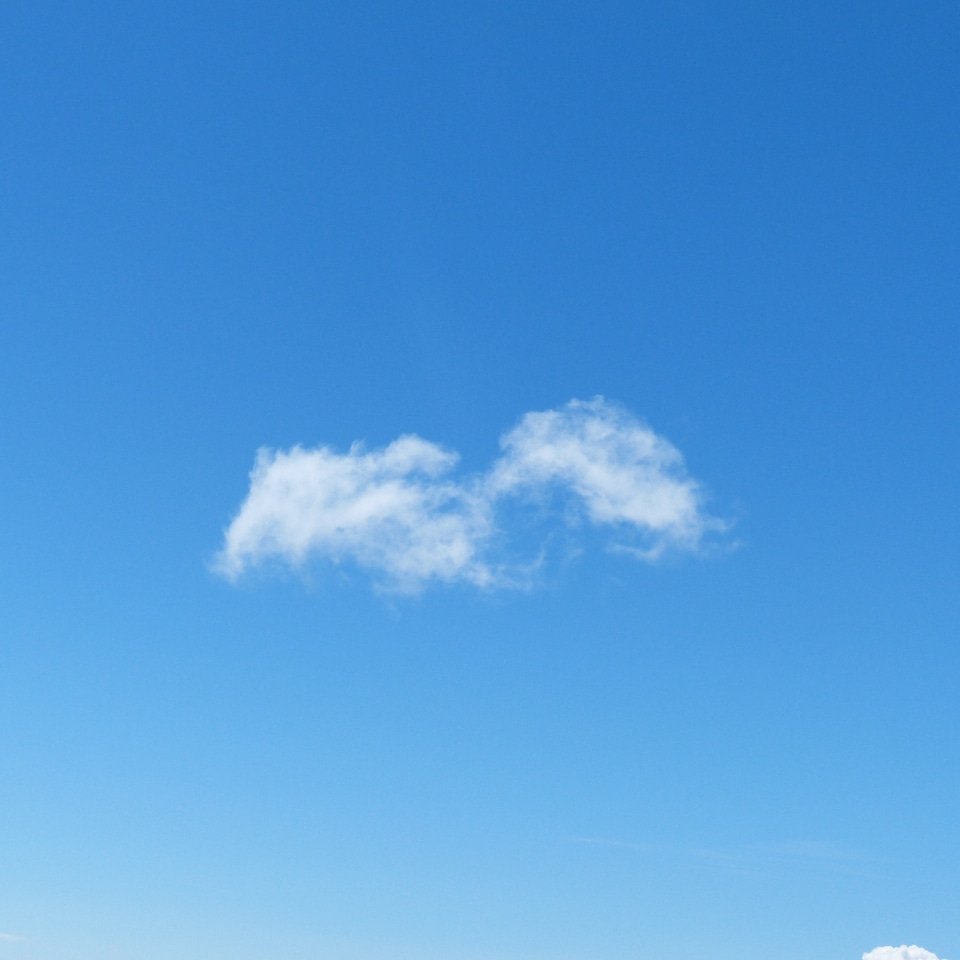 Sky cloud blue
