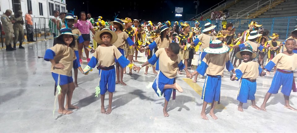 Desfiles Mirins - Carnaval 2023 - Crédito: Ana Valéria Gonçalves / Divulgação  Aesm-Rio