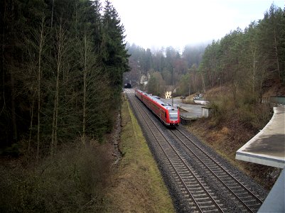 Entlang der Pegnitz Bahnstrecke Nürnberg Cheb photo