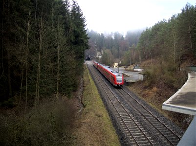 Entlang der Pegnitz Bahnstrecke Nürnberg Cheb