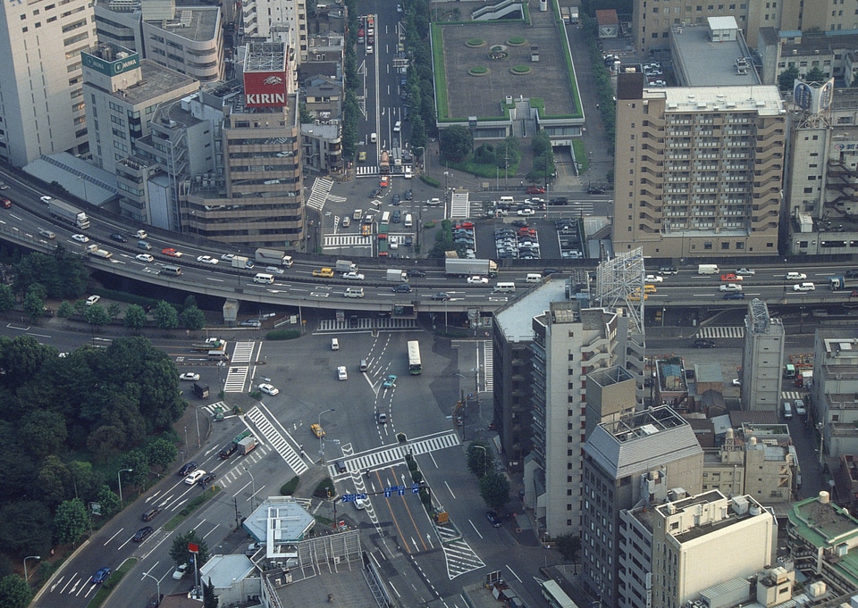 one of the busiest crosswalks in the world. Tokyo, Japan