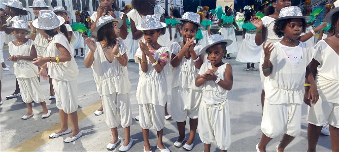 Desfiles Mirins - Carnaval 2023 - Crédito: Ana Valéria Gonçalves / Divulgação  Aesm-Rio
