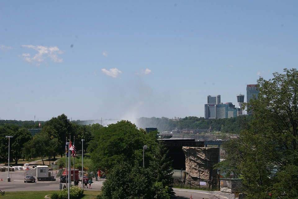 Skylon Tower Elevator ride to the top of tower
