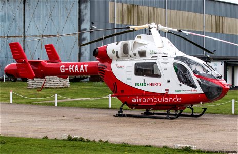 EGSX - MD902 Explorer - Essex & Herts Air Ambulance - G-HAAT