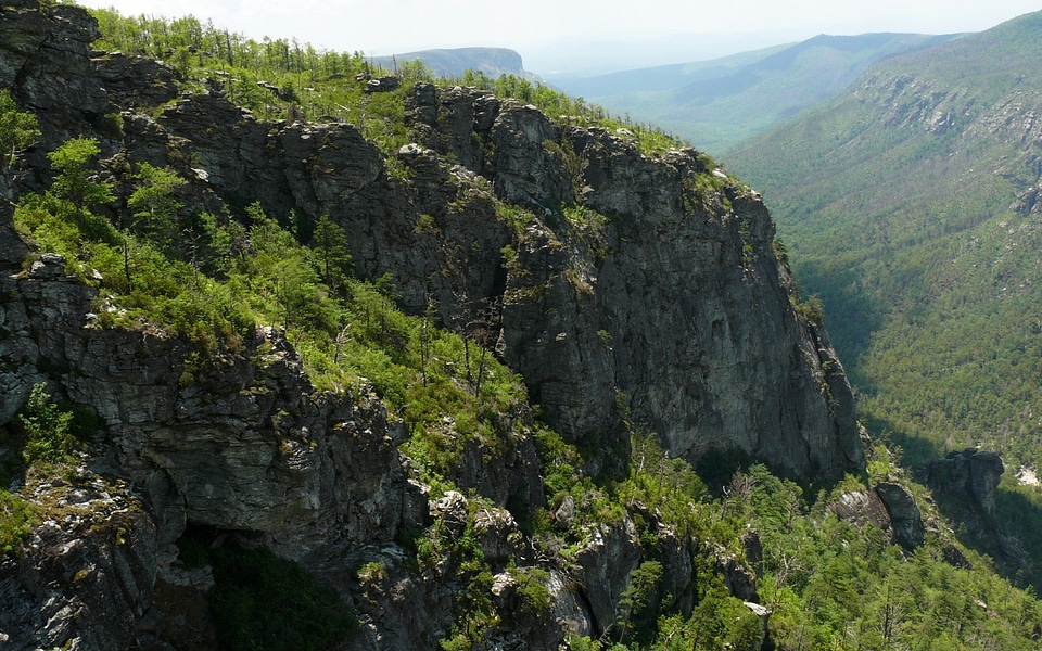 Linville Gorge Wilderness in North Carolina