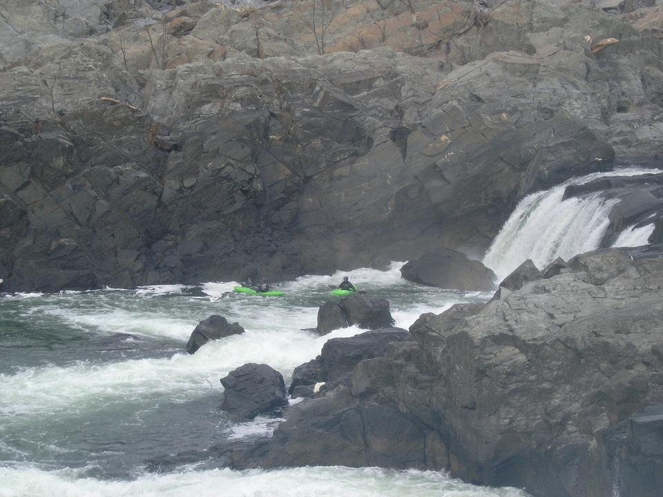 Kayaking the Potomac Gorge - Great Falls Park
