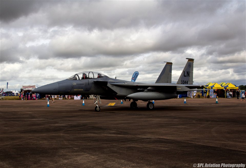 Royal International Air Tattoo 2015 - McDonnell Douglas F-15D Strike Eagle - United States Air Force - 493rd FS / 48th FW - 84-0044