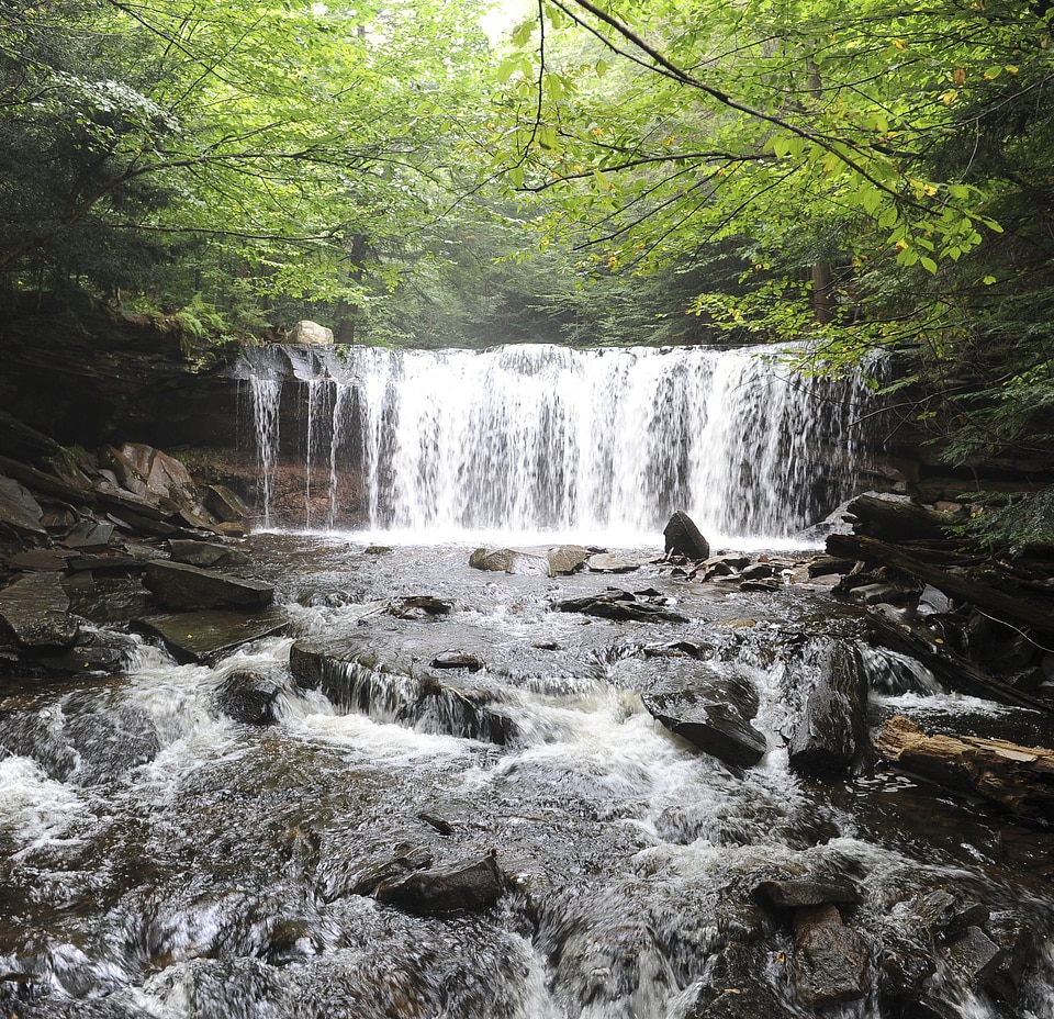 Waterfalls in Ricketts Glen State Park