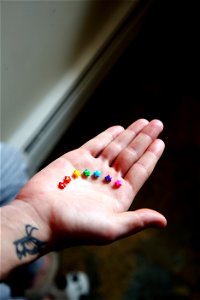 LGBT Holding Rainbow Stars Candy 2020