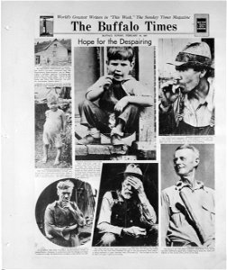 Clipping of the Buffalo Times. February 1937