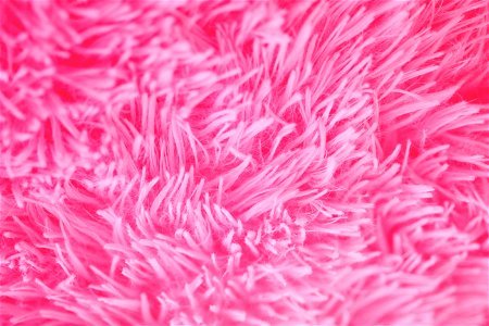 Pink Fluffy Faux Fur Texture Background 2021 photo