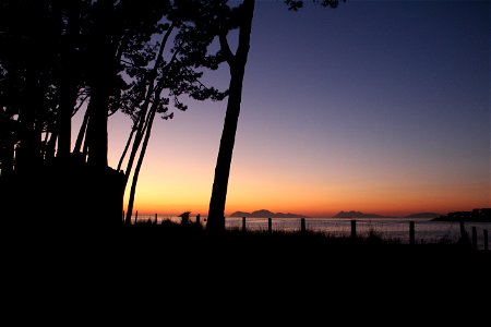 Atardecer en Coruxo