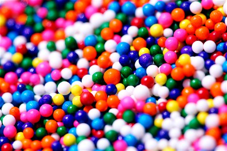 Rainbow Candy Birthday Party Sprinkles Background 2021 photo