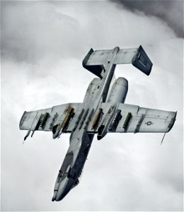 A-10 Thunderbolt II dives photo