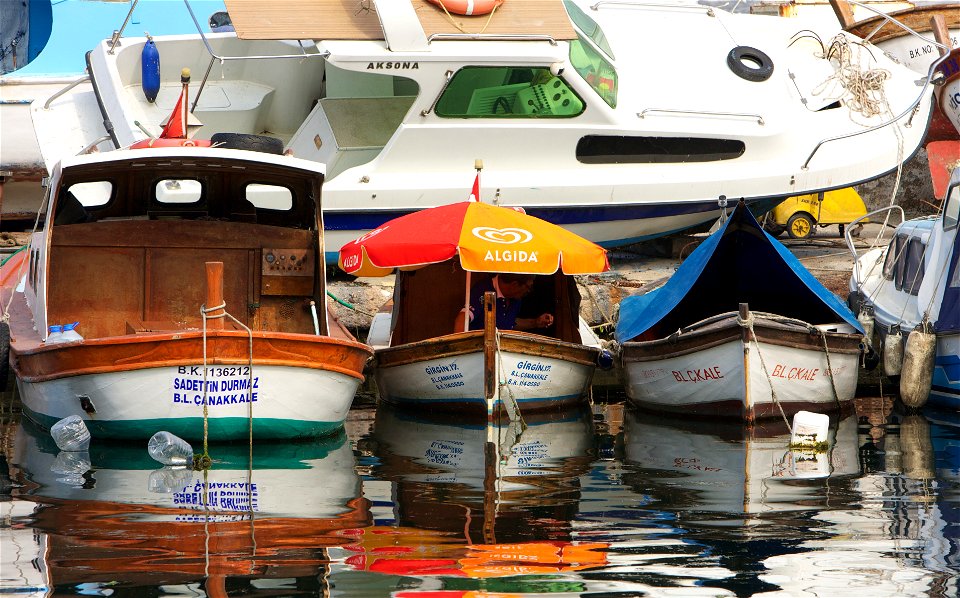 Docked on the Dardanelles