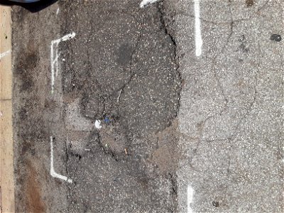 blacktop parking lot