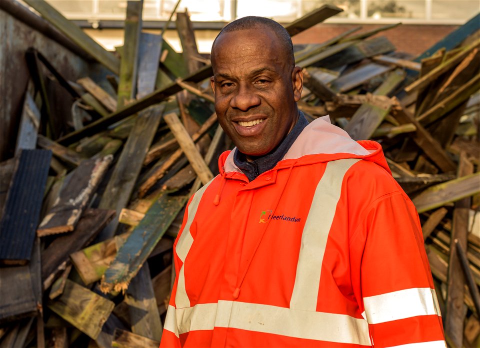 Worker waste processing