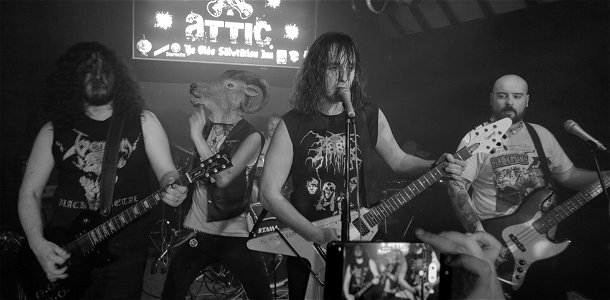 Hellripper + Devastator + Hellfekted + Arrogant Destruktor @ The Old Salutation Inn, Nottingham 2-Sep-2022