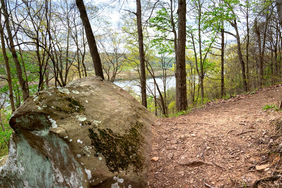 View of the Ohio River from the Scenic River Trail