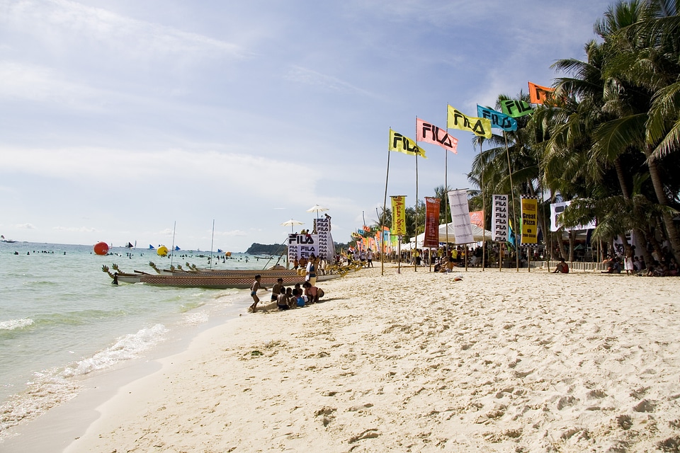 The beautiful nature of Boracay Island, Philippines