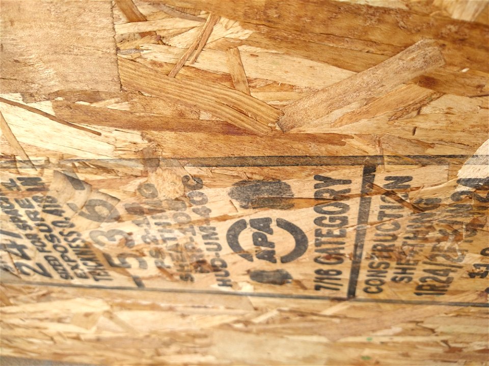 wood chipboard construction board