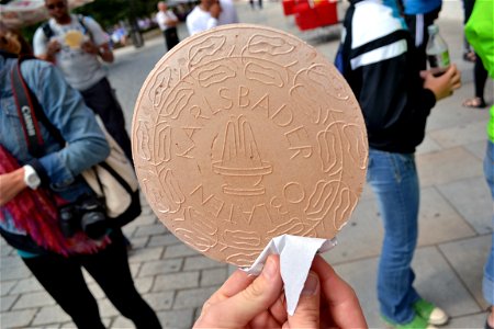 Karlsbader Oblaten Wafer Cookie In Karlovy Vary