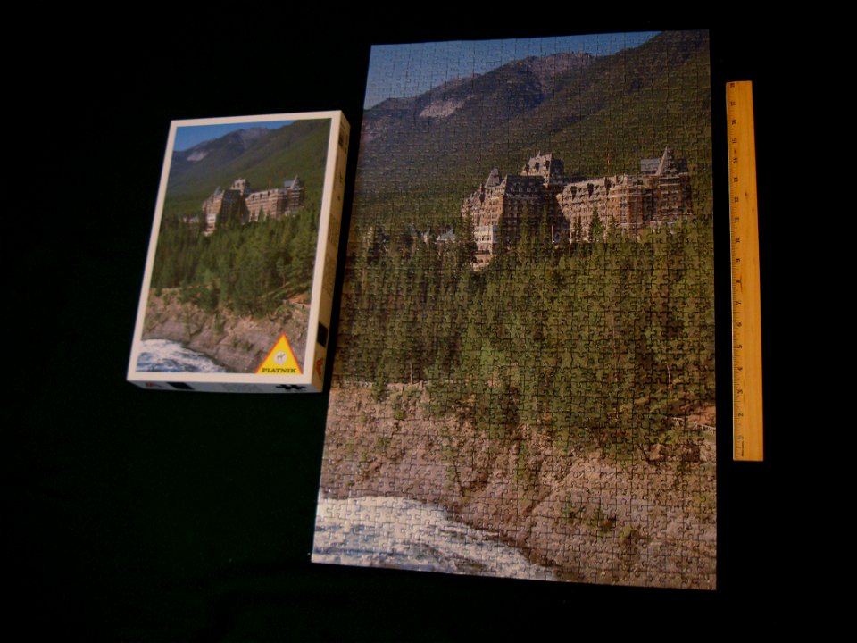 Piatnik 1000 Banff Springs Hotel