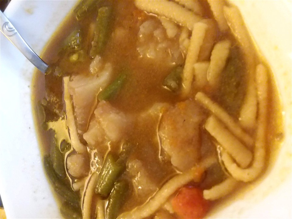 food bowl chicken soup
