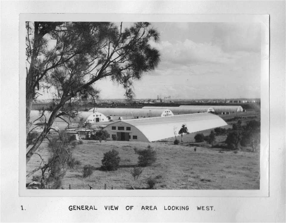 Royal Australian Navy Stores Depot Rydalmere - General View Looking West