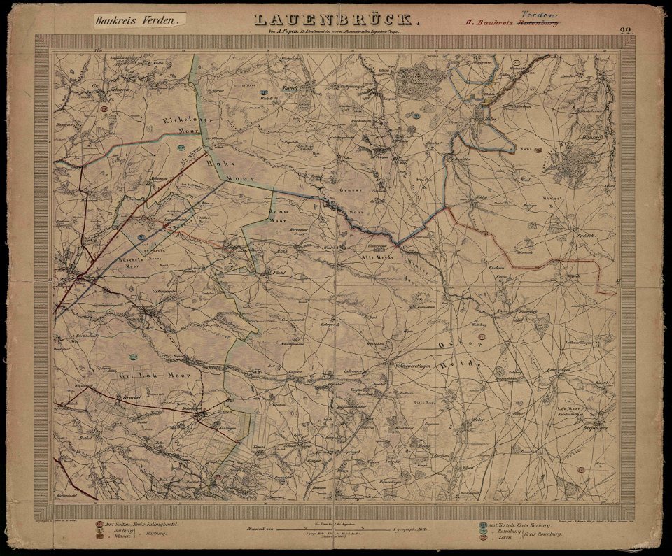 34 Der Papen-Atlas des Königreichs Hannover