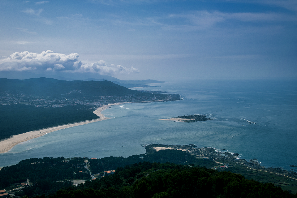 Desembocadura del Miño -  Mouth of the Miño river