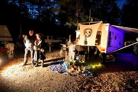 Halloween at Cedars of Lebanon State Park in Tennessee photo