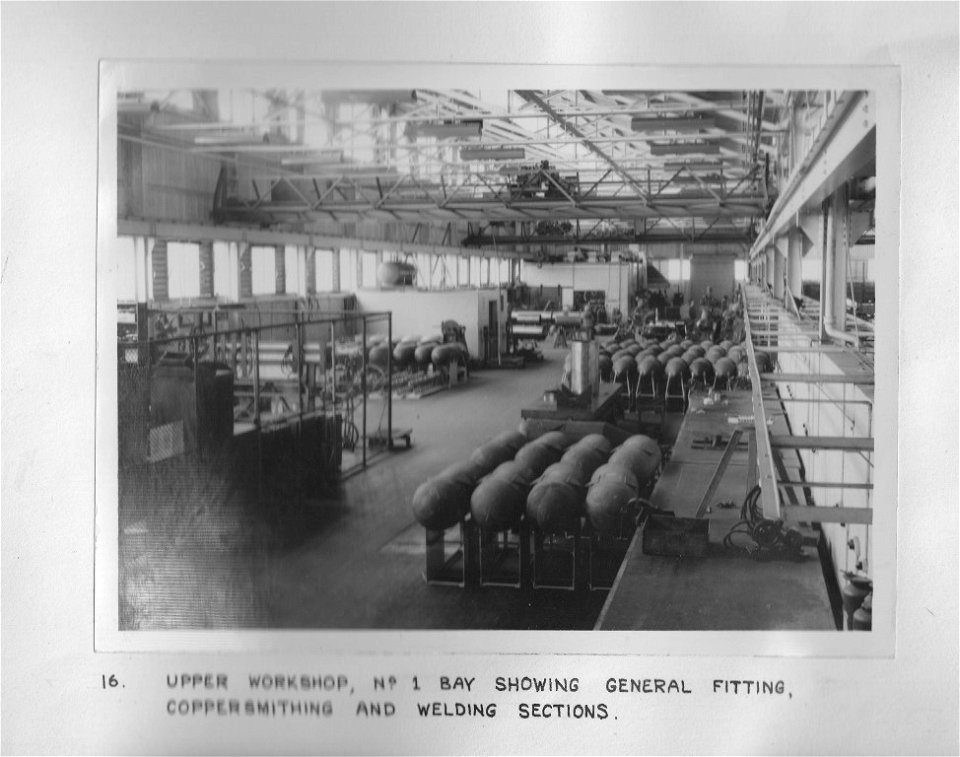 RAN Torpedo Establishment - Upper Workshop