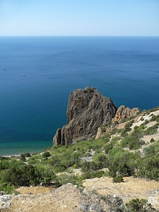 Black sea coast. Fiolent. Crimea. Ukraine photo