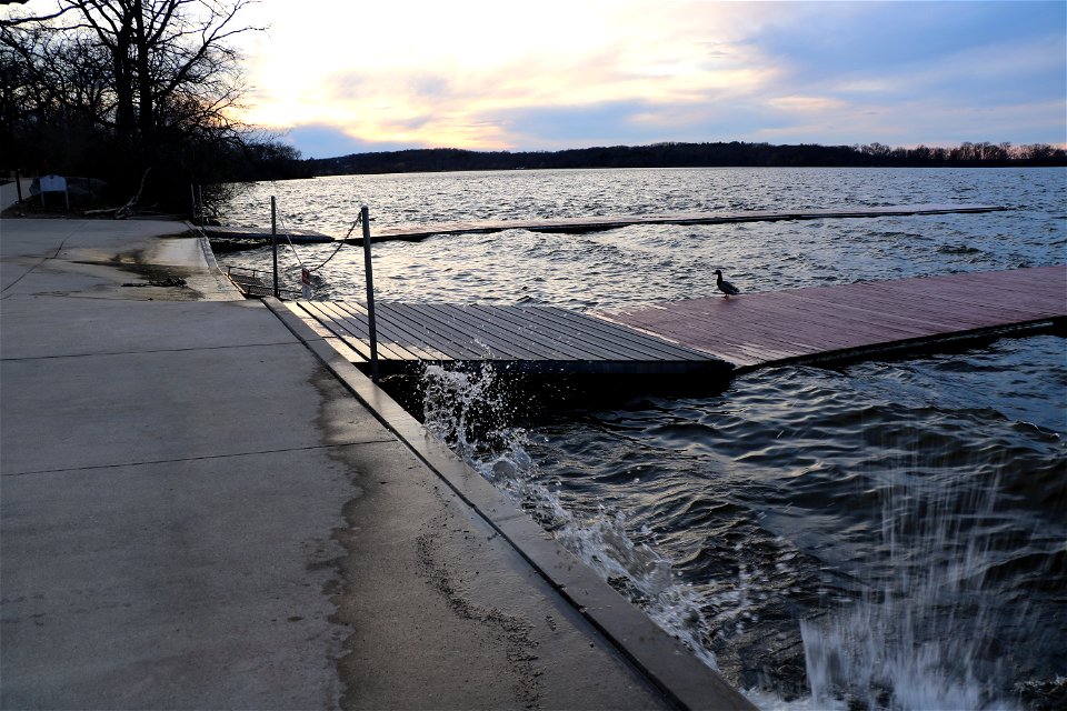Lake Mendota Crew Dock