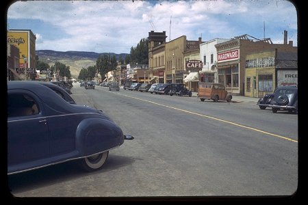 MAIN STREET, DOWNTOWN RICHFIELD, UTAH (1940S?) photo
