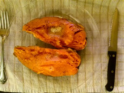 A sweet potato