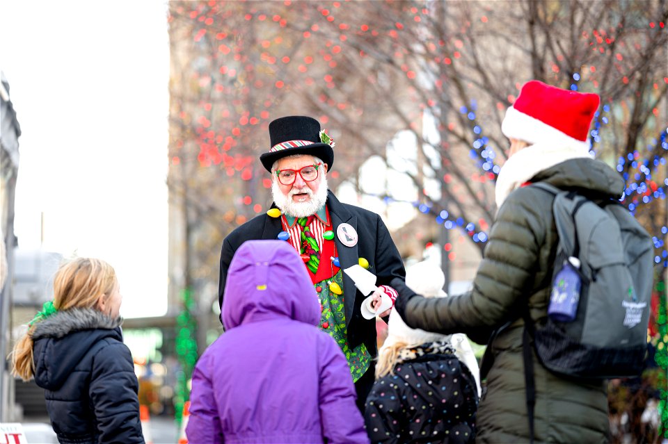 Cocoa with Santa Claus