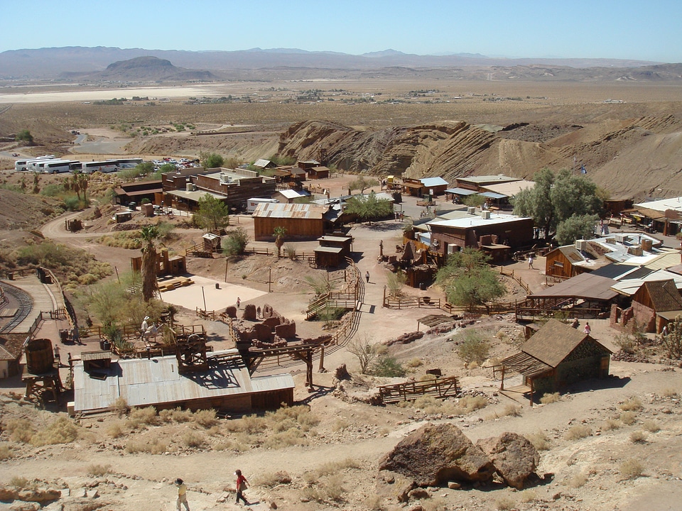 Abandoned gold processing plant, Bodie, Ghost Town, California