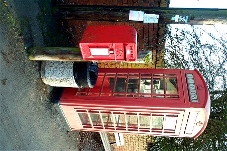 Gumley Phone Box and Letter Box