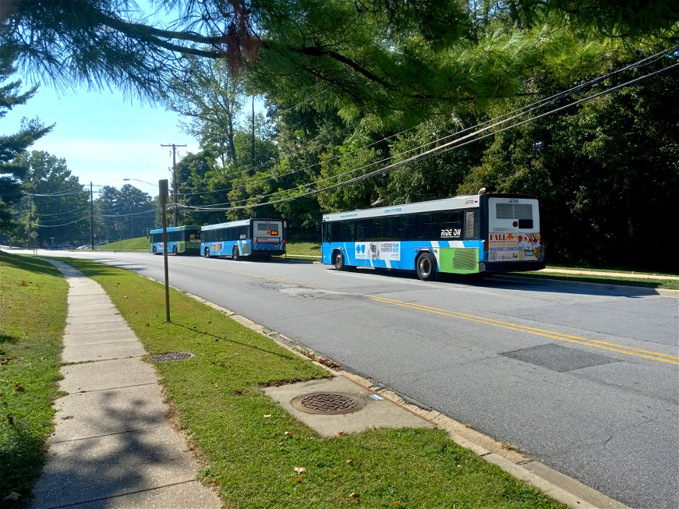 2008 Gillig Advantage Diesel, RideOn @ Montgomery College, Rockville.