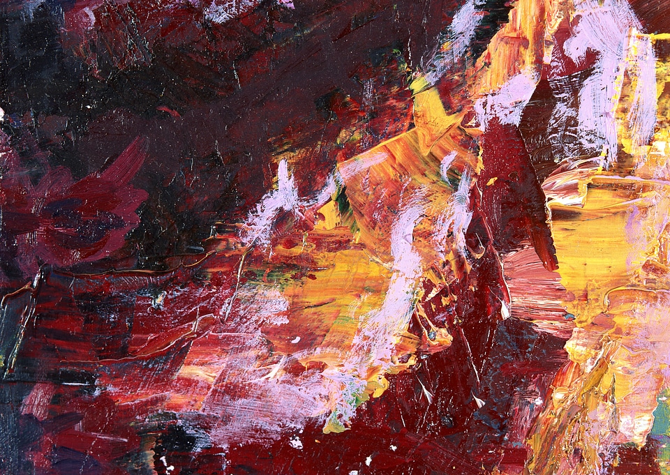 art abstract grunge texture red and green background