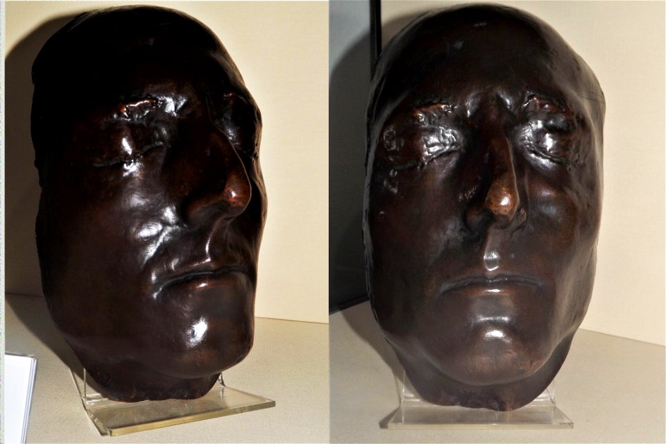 Charles Edward Stuart's Death Mask - (Bonnie Prince Charlie)  Inverness Museum