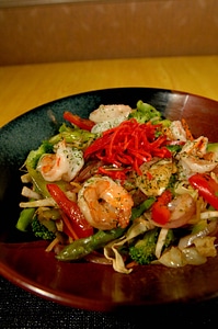 Dinner Shrimp Yakisoba photo